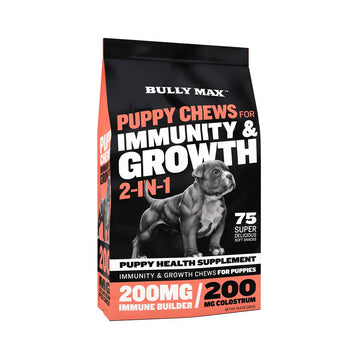 Bully Max Puppy Chews for Immunity & Growth 2-in-1